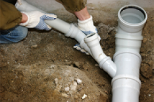 Műanyag csőszerelés